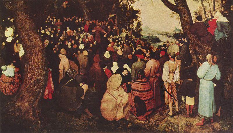 Pieter Bruegel the Elder Bubdigt des Johannes oil painting picture
